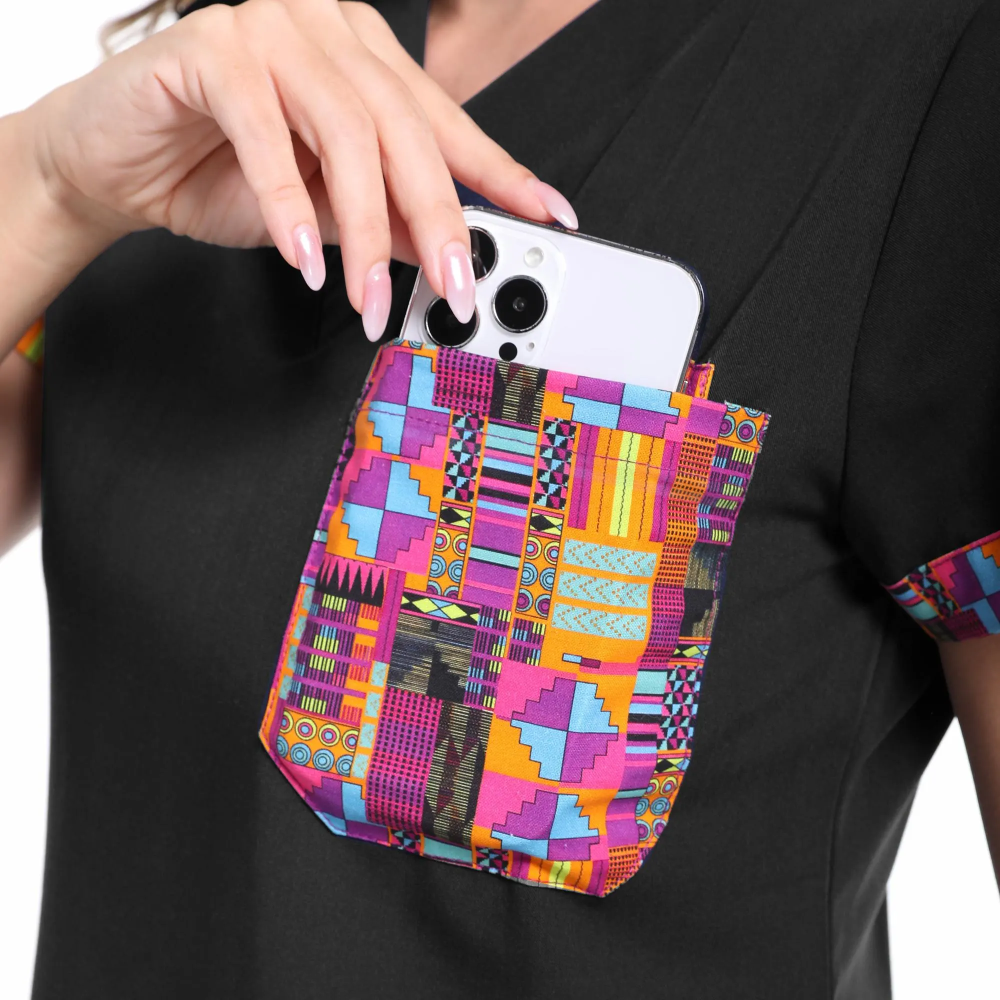 Lagos Women’s Scrub Top – Soft, Breathable Medical Uniform