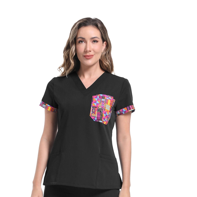 Lagos Women’s Scrub Top – Soft, Breathable Medical Uniform