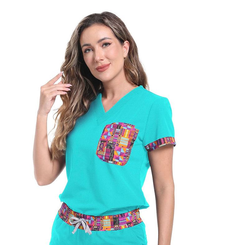 Lagos Women’s Scrub Top – Soft, Breathable Medical Uniform