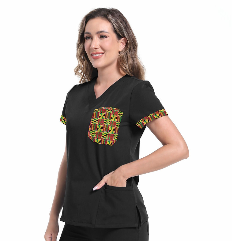 Accra Women’s Scrub Top – Lightweight, Breathable Medical Wear