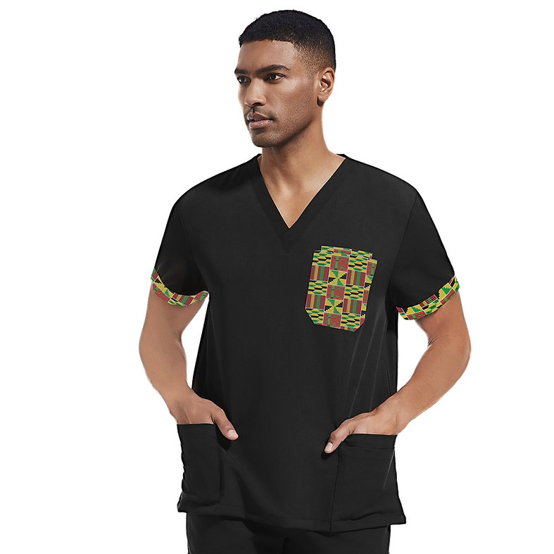 Men’s Accra Scrub Top – Modern Fit Healthcare Uniform