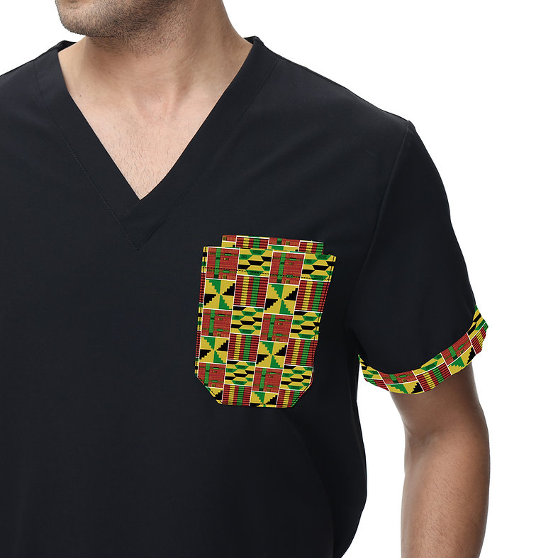 Men’s Accra Scrub Top – Modern Fit Healthcare Uniform