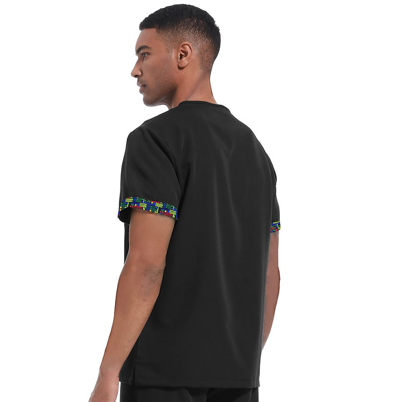 Nairobi Men’s Scrub Top – Soft, Breathable Medical Uniform