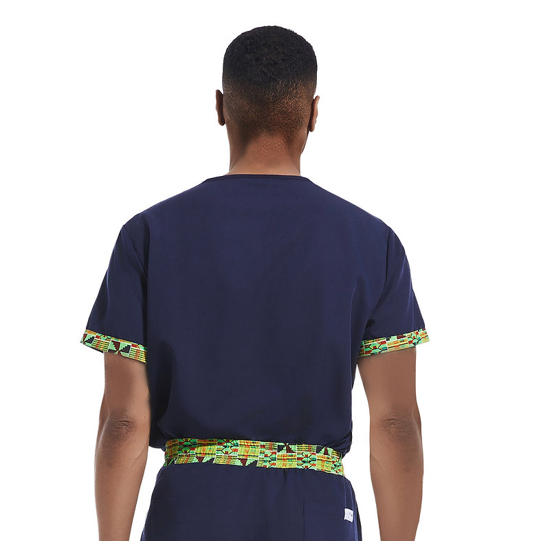  Soweto Men’s Scrub Top – Lightweight, Breathable Medical Wear