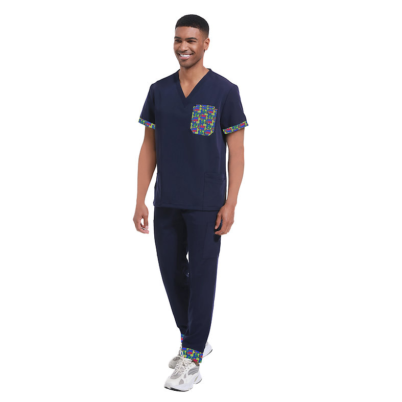 Men’s Nairobi Straight Scrub Pants – Soft & Breathable Healthcare Uniform