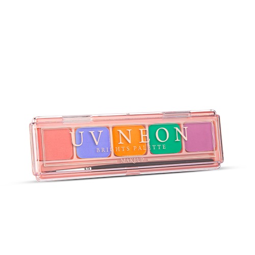 Federico Mahora - UV NEON Brights Palette (PINK) - Fard Neon cu nuanțe deschise Roz