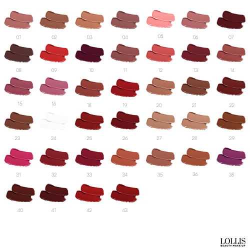 Lollis Matte Liquid Lipstick Ruj Lichid A Series 08 6 ml