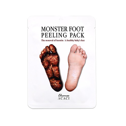 CHAMOS ACACI MONSTER FOOT PEELING PACK - Pachet exfoliant pentru picioare uscate