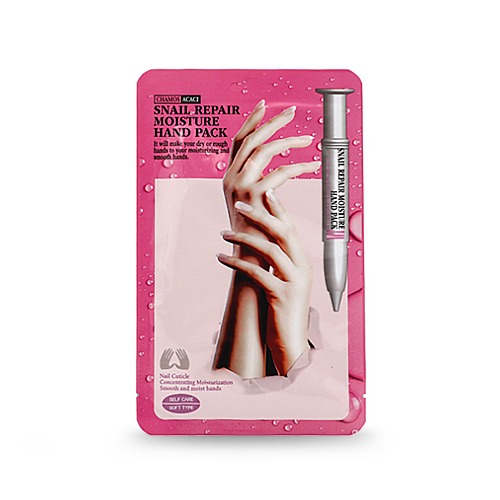 CHAMOS ACACI SNAIL REPAIR MOISTURE HAND PACK - Hidratare mâini cu melci