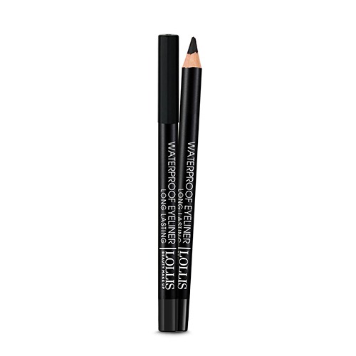 Lollis Waterproof Eyeliner Pencil 101 - Creion rezistent la apă 1,4 g