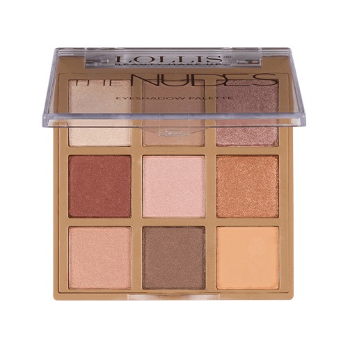 Lollis Eyeshadow The Nudes Palette Fard pentru pleoape Nude 02 18 g