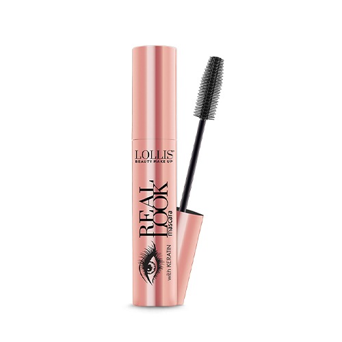 Lollis Real Look Mascara With Keratin Rimel cu Keratină 6 ml