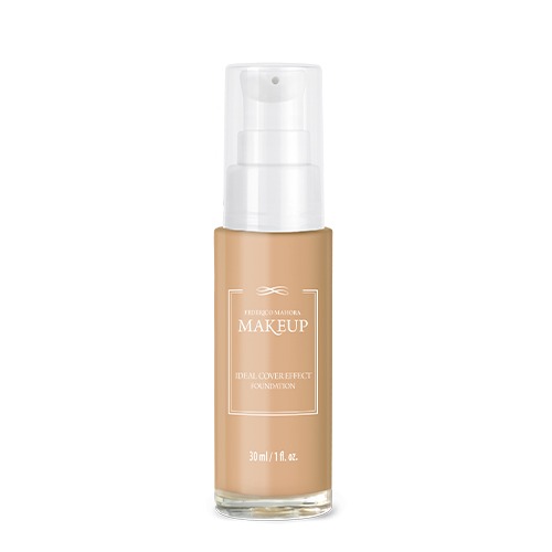 Federico Mahora - FOND DE TEN IDEAL COVER EFFECT FOUNDATION OLIVE BEIGE 30 ml