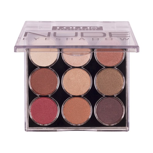 Lollis Nude Eyeshadow 9 Colors Fard pentru pleoape 9 culori 01 16 g