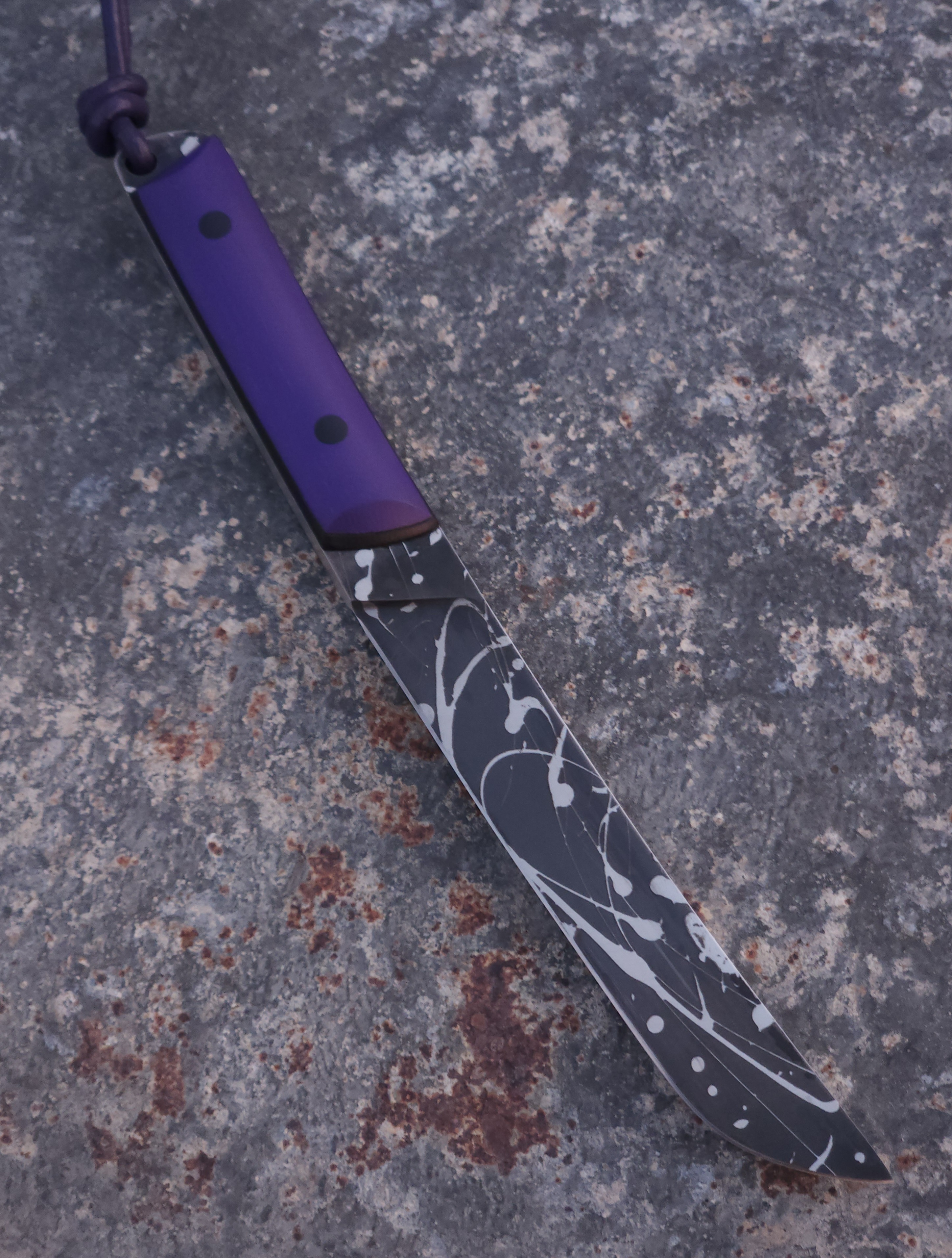 EDC Tanto (Paint Splash)