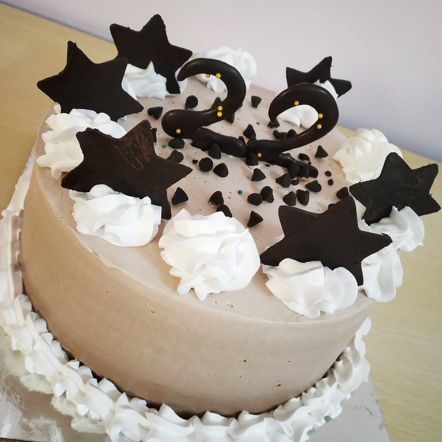 Chocolate Star Celebration Cake