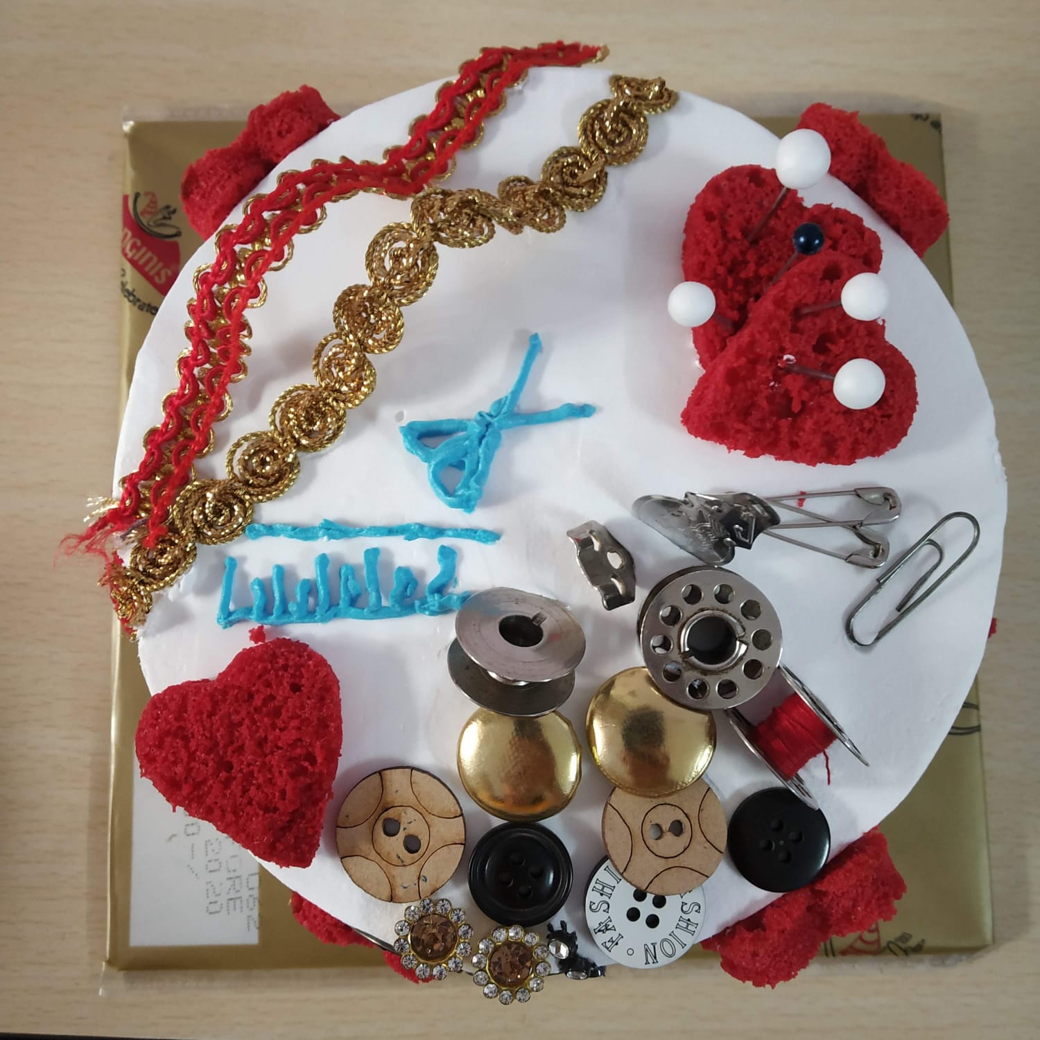 Fashion Designer Theme cake