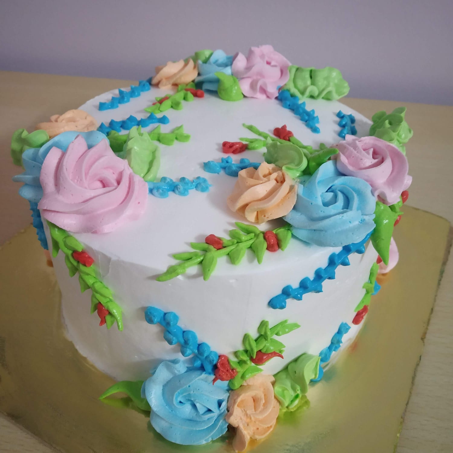 Floral Decorated Cake