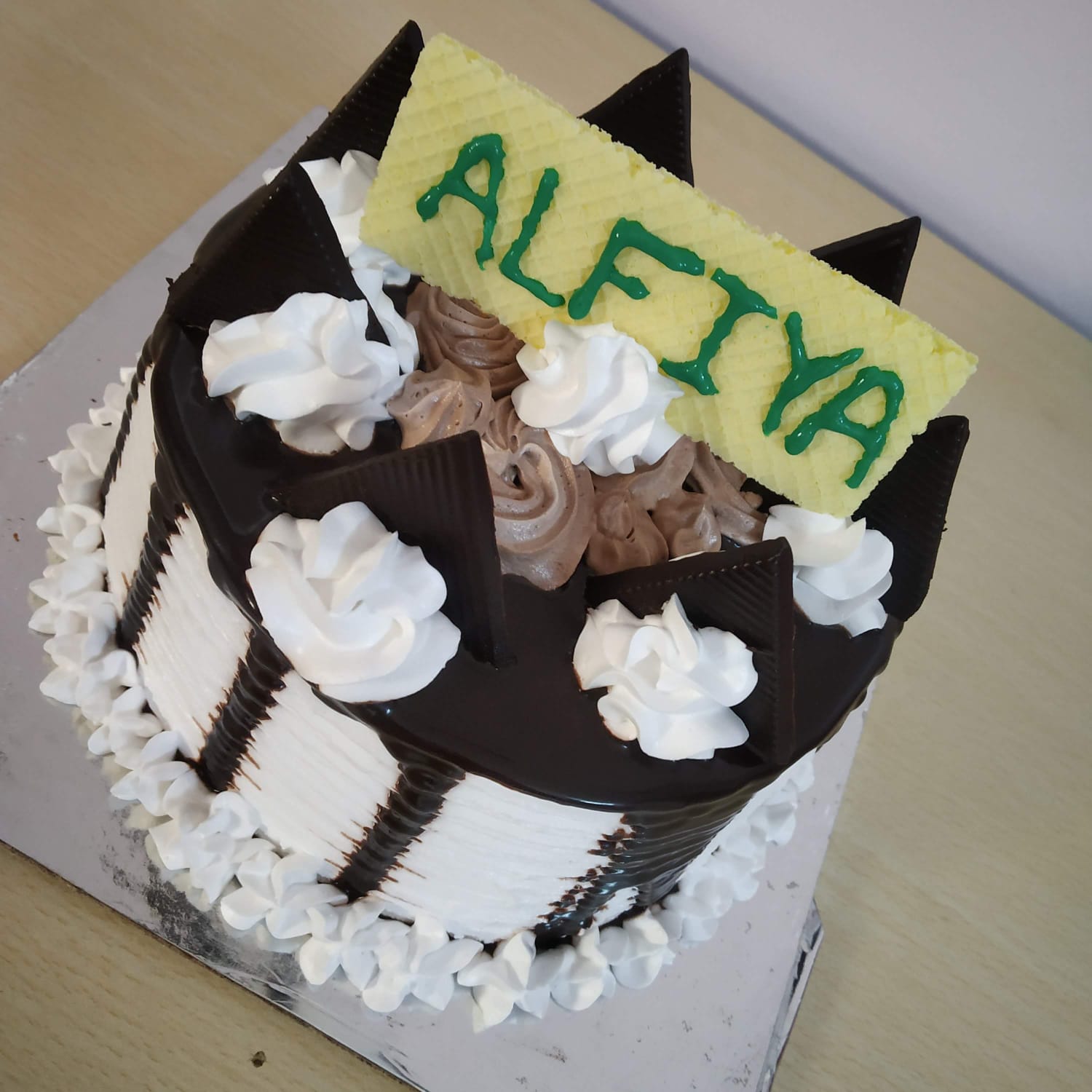 Chocolate Cream Celebration Cake