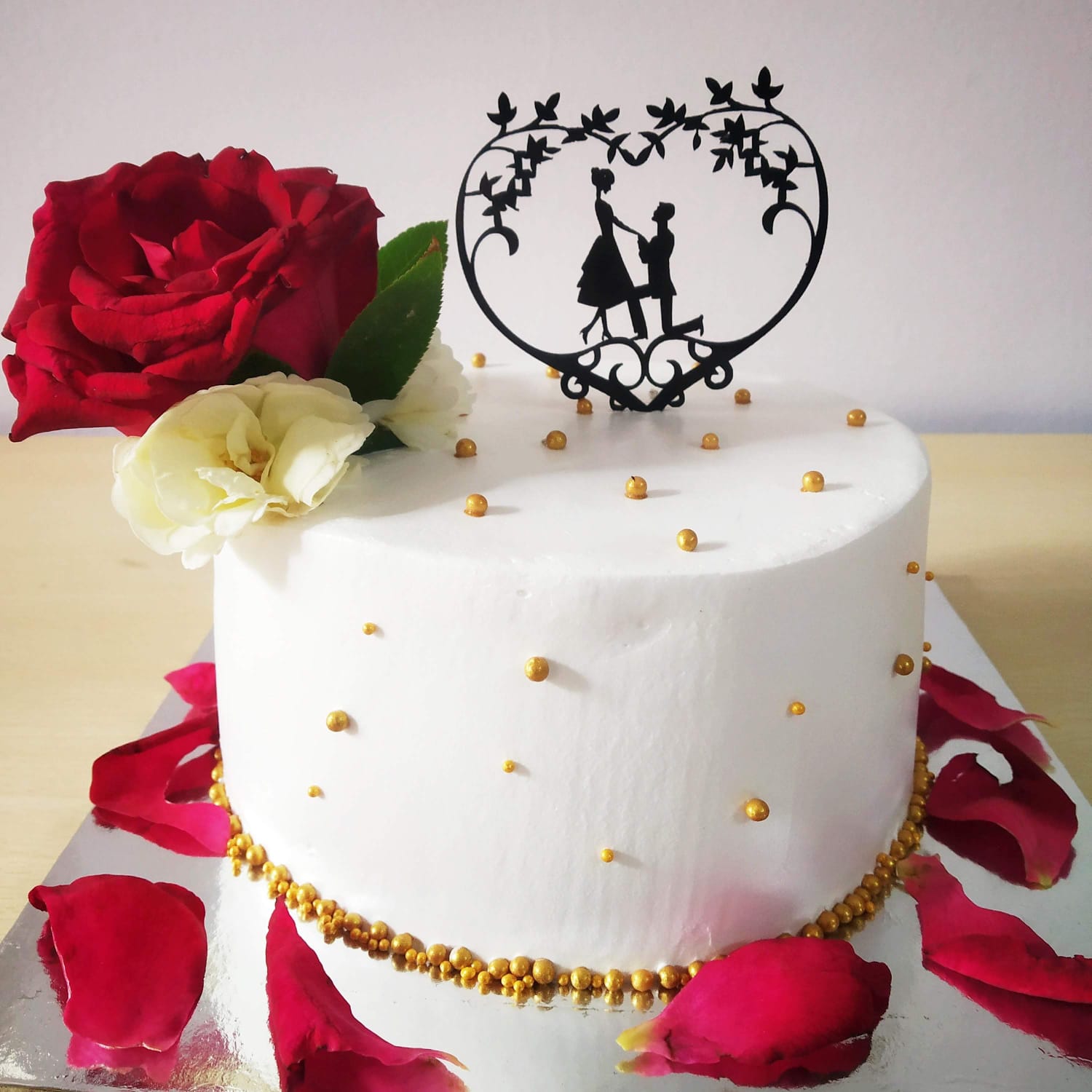 Romantic Celebration Cake