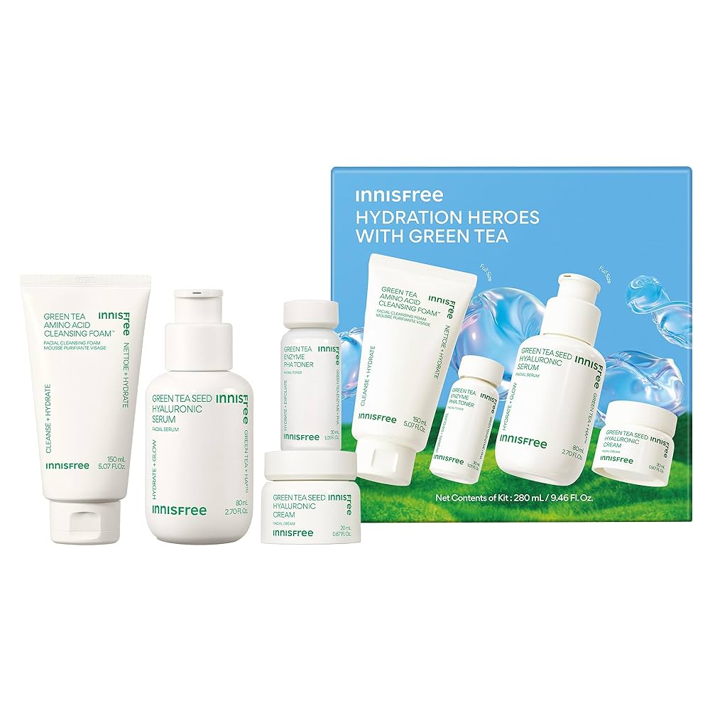 Innisfree Hydration Heroes with Green Tea