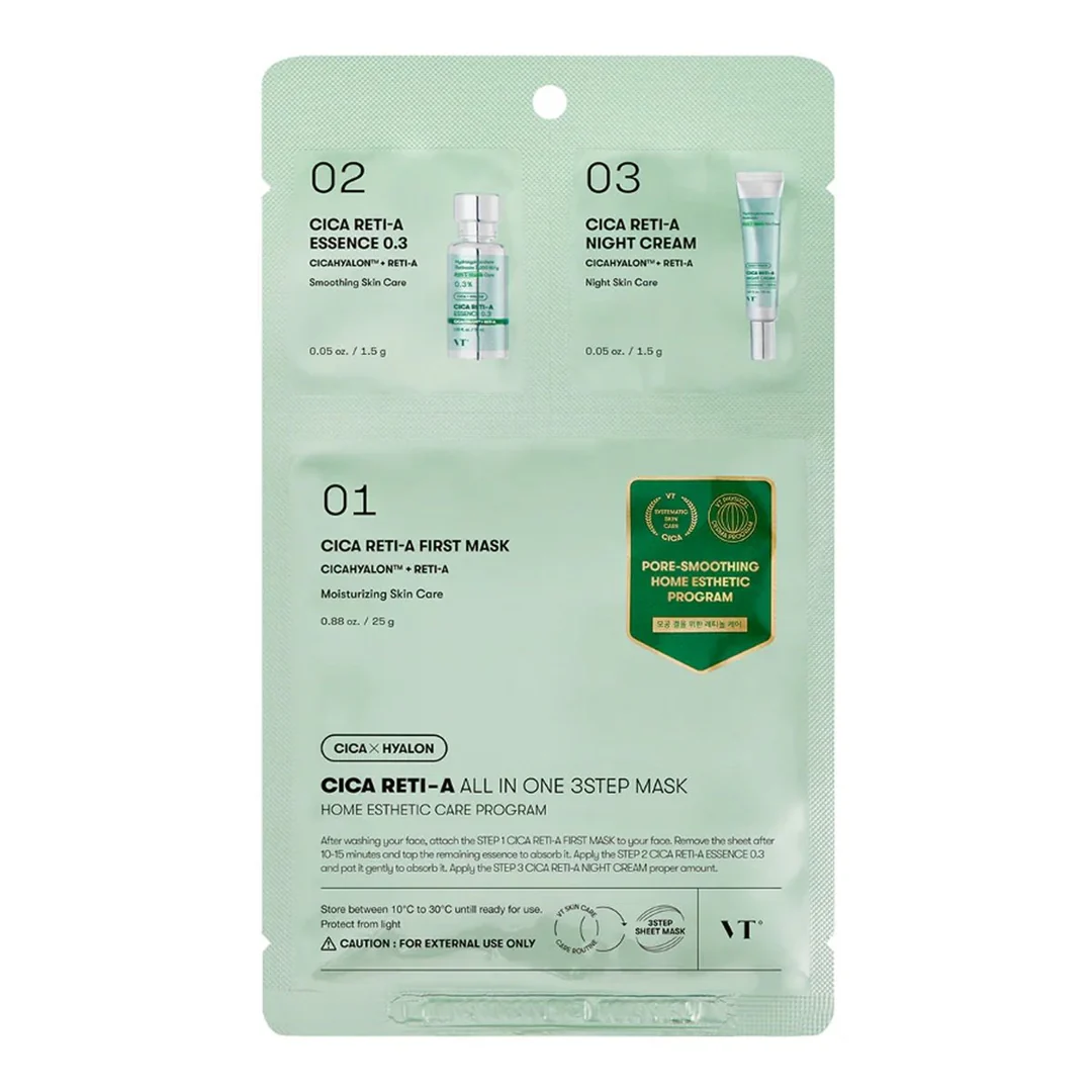 Cica Reti-A All in One 3 Step Mask