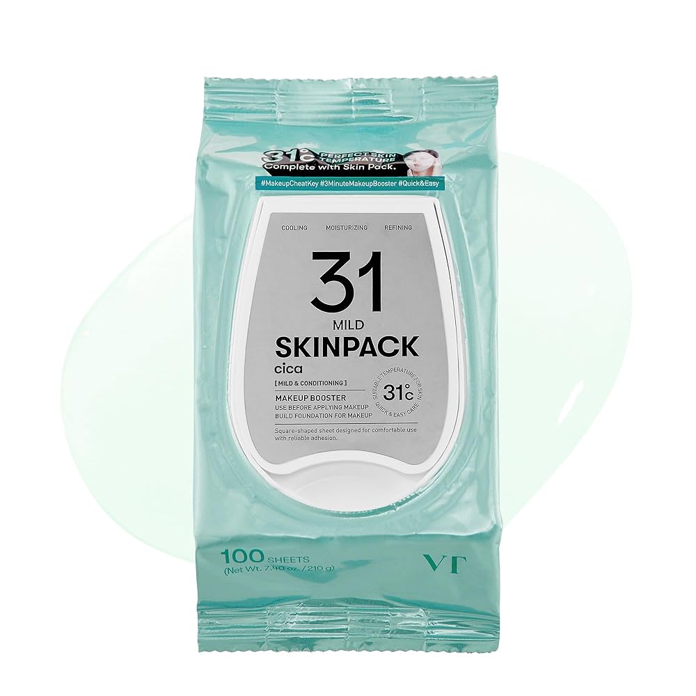 31 Mild Skinpack Cica Wipes