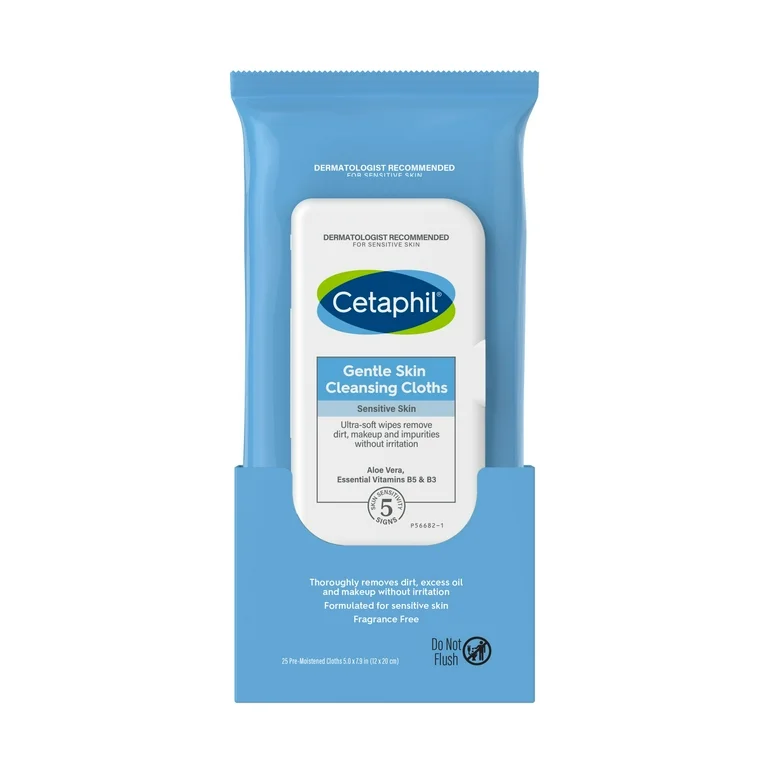 Cetaphil Gentle Skin Cleansing Cloths