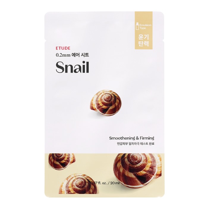 Etude 0.2mm Air Sheet Snail Mask