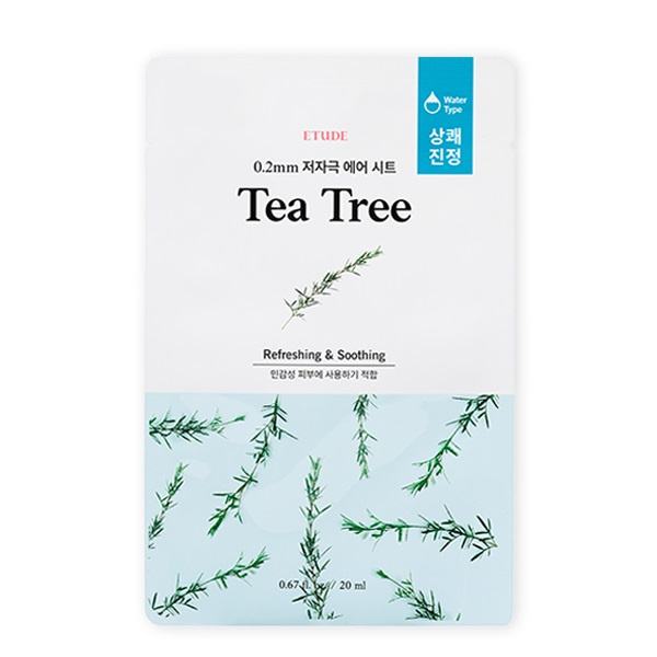 ETUDE 0.2mm Air Sheet Mask - Tea Tree