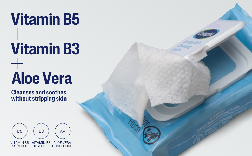 Cetaphil Gentle Skin Cleansing Cloths