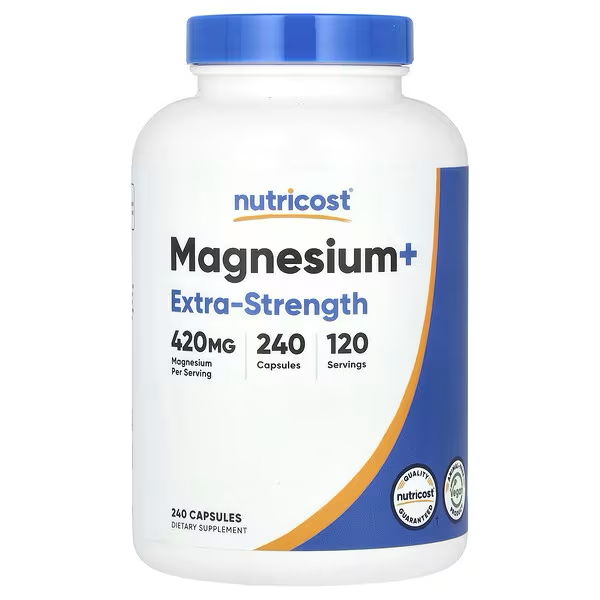 Magnesium+ Extra-Strength Capsules
