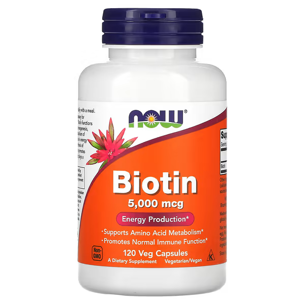  Now Biotin 5,000 mcg