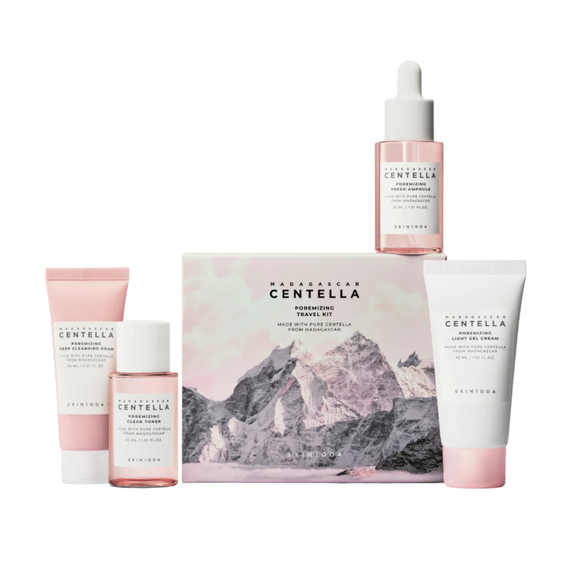 SKIN1004 Madagascar Centella Poremizing Travel Kit