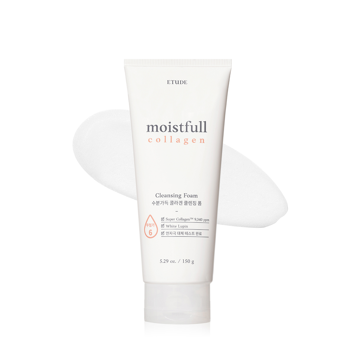 Etude Moistfull Collagen Cleansing Foam