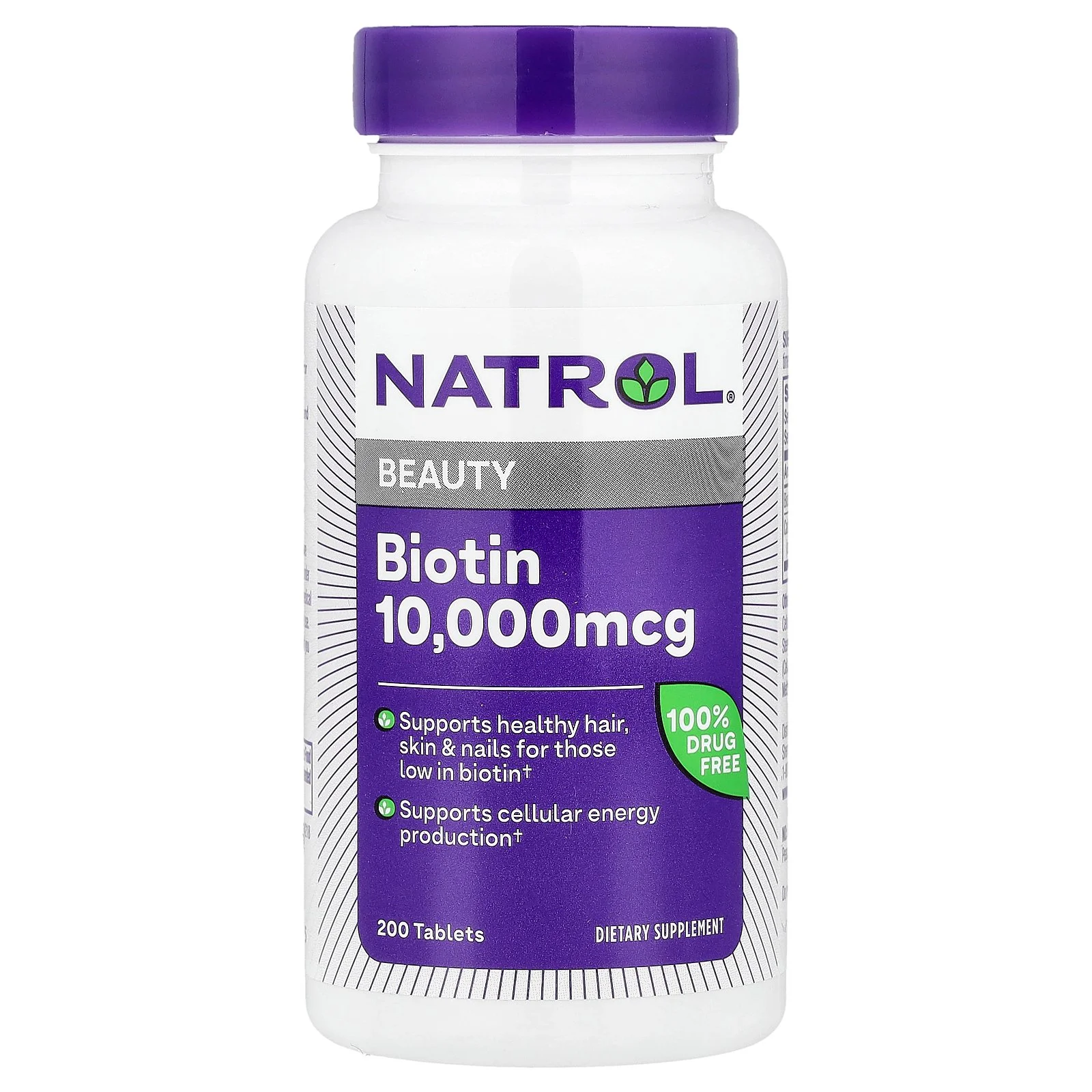 Natrol Biotin Beauty Supplements 10,000mcg