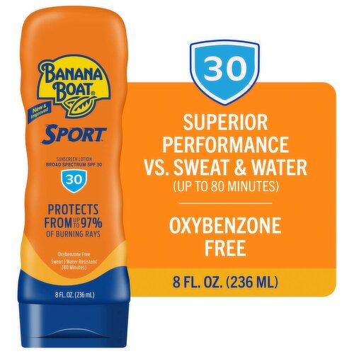 Banana Boat Sport Ultra Broad Spectrum Sunscreen Lotion SPF30