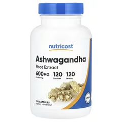 Nutricost Ashwagandha Root Herbal Supplement 600mg