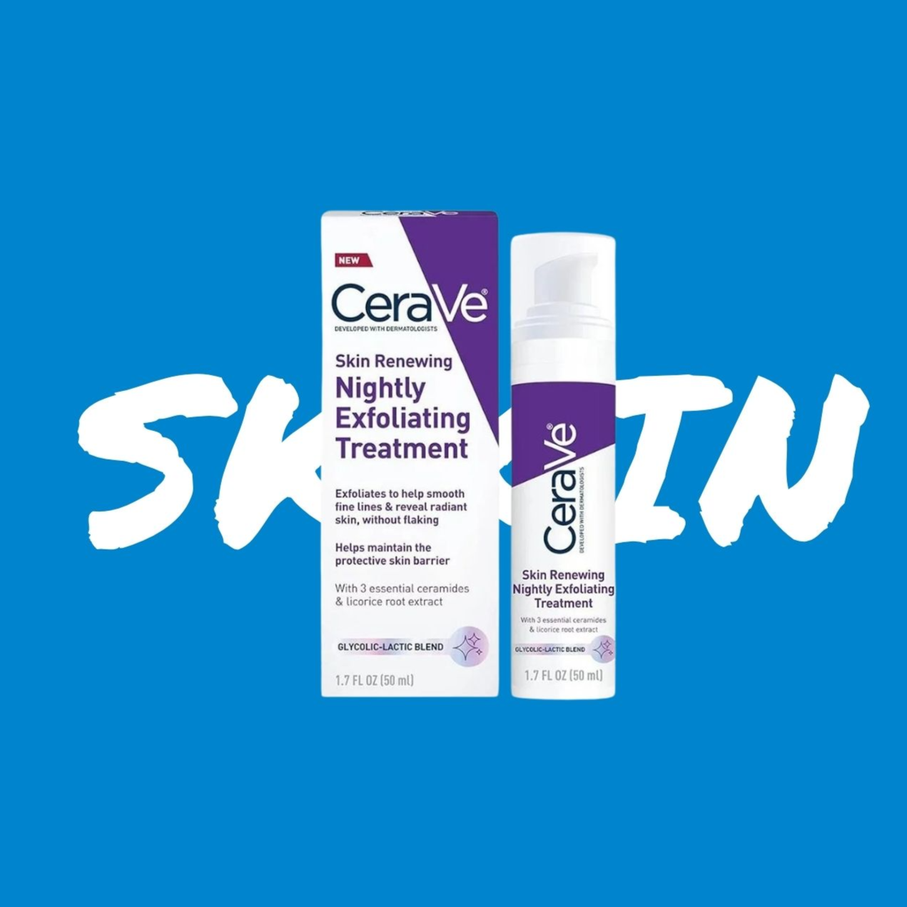 CeraVe Skin Renewing Nightly Exfoliating Treatment