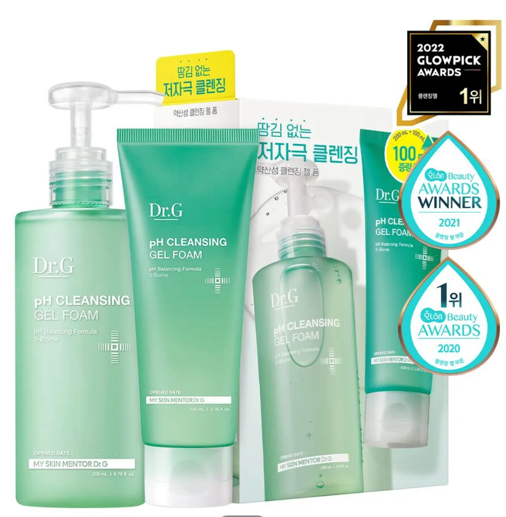Dr. G pH Cleansing Gel Foam Special Set
