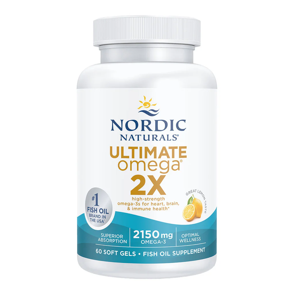 Nordic Naturals Ultimate Omega 2X Lemon