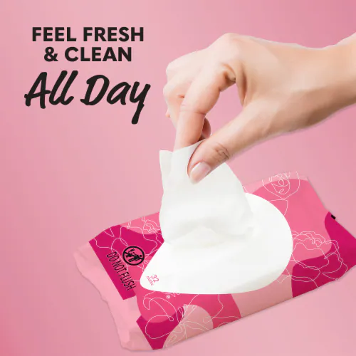 Summer's Eve Sheer Floral Cleansing Cloths