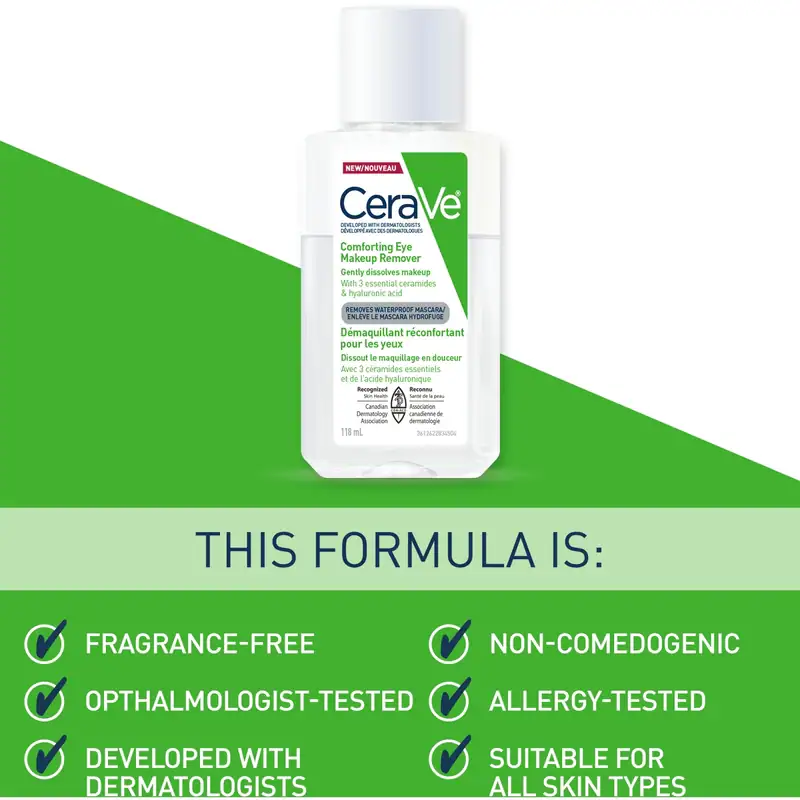 CeraVe Comforting Eye Makeup Remover