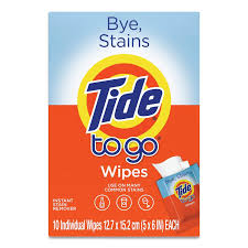 Tide to Go Instant Stain Removing Wipes 