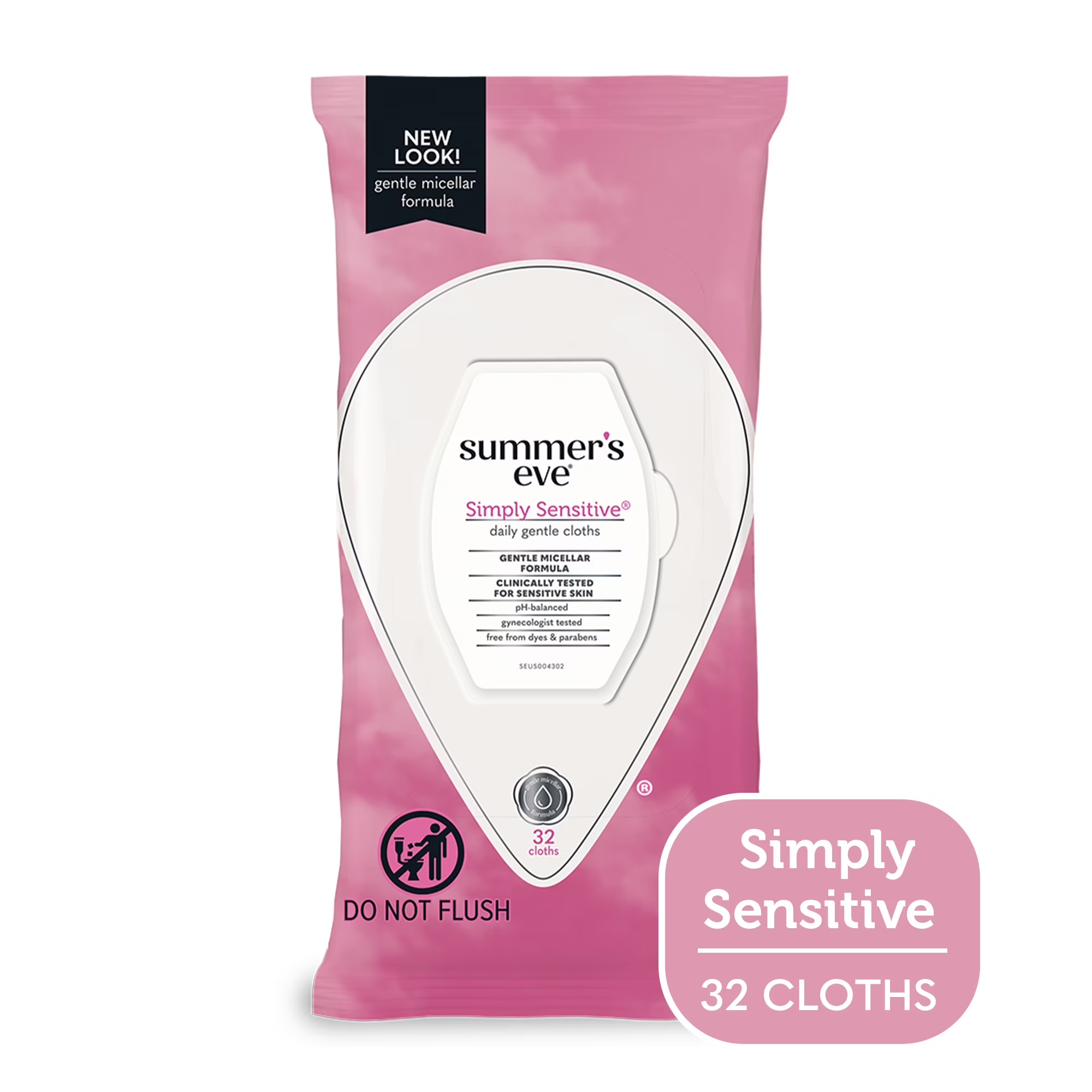 Summer's Eve Simply Sensitive Feminine Wipes