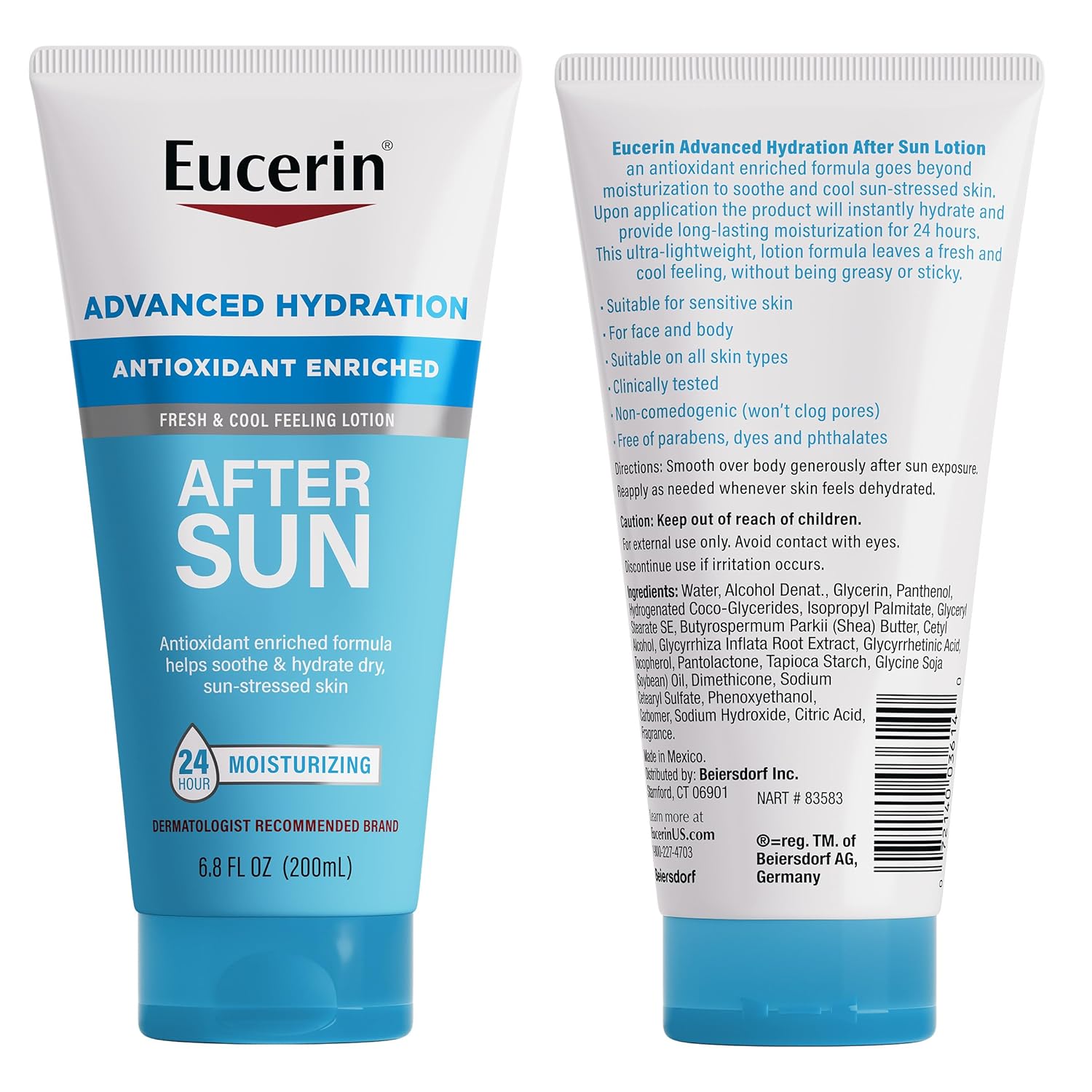 Eucerin Advanced Hydration After Sun Lotion