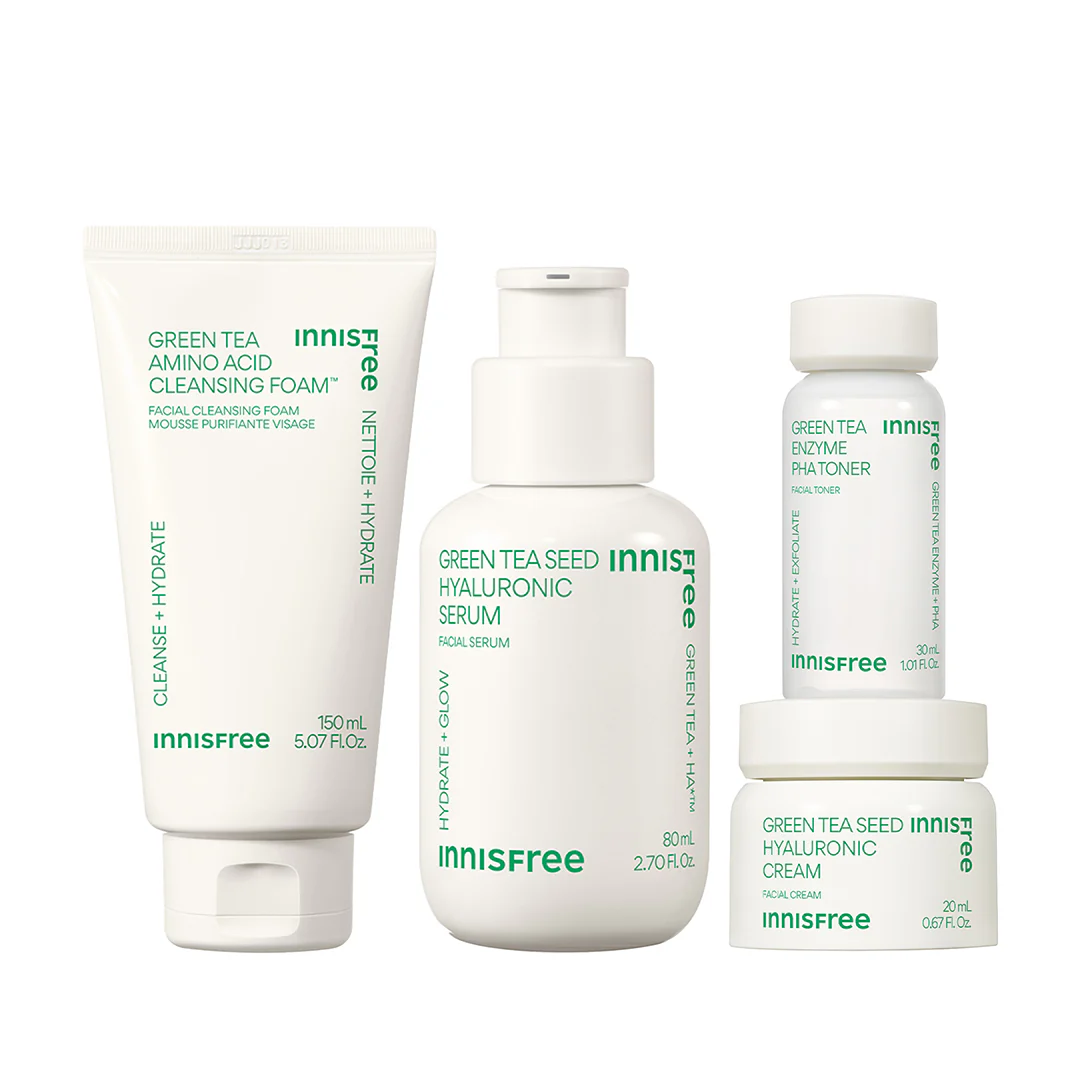 Innisfree Green Tea Hydration Skincare Set