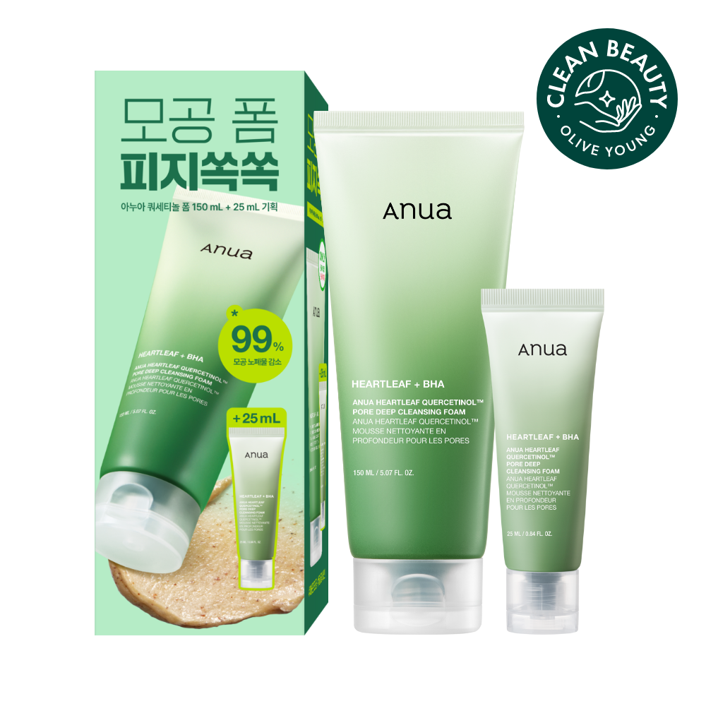 Anua Heartleaf Quercetinol Pore Deep Cleansing Foam