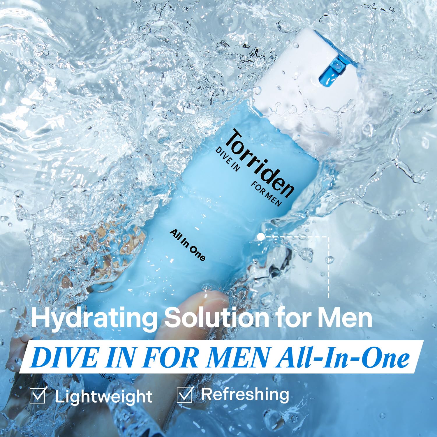 Torriden Dive In For Men Low Molecular Hyaluronic Acid ALL IN ONE
