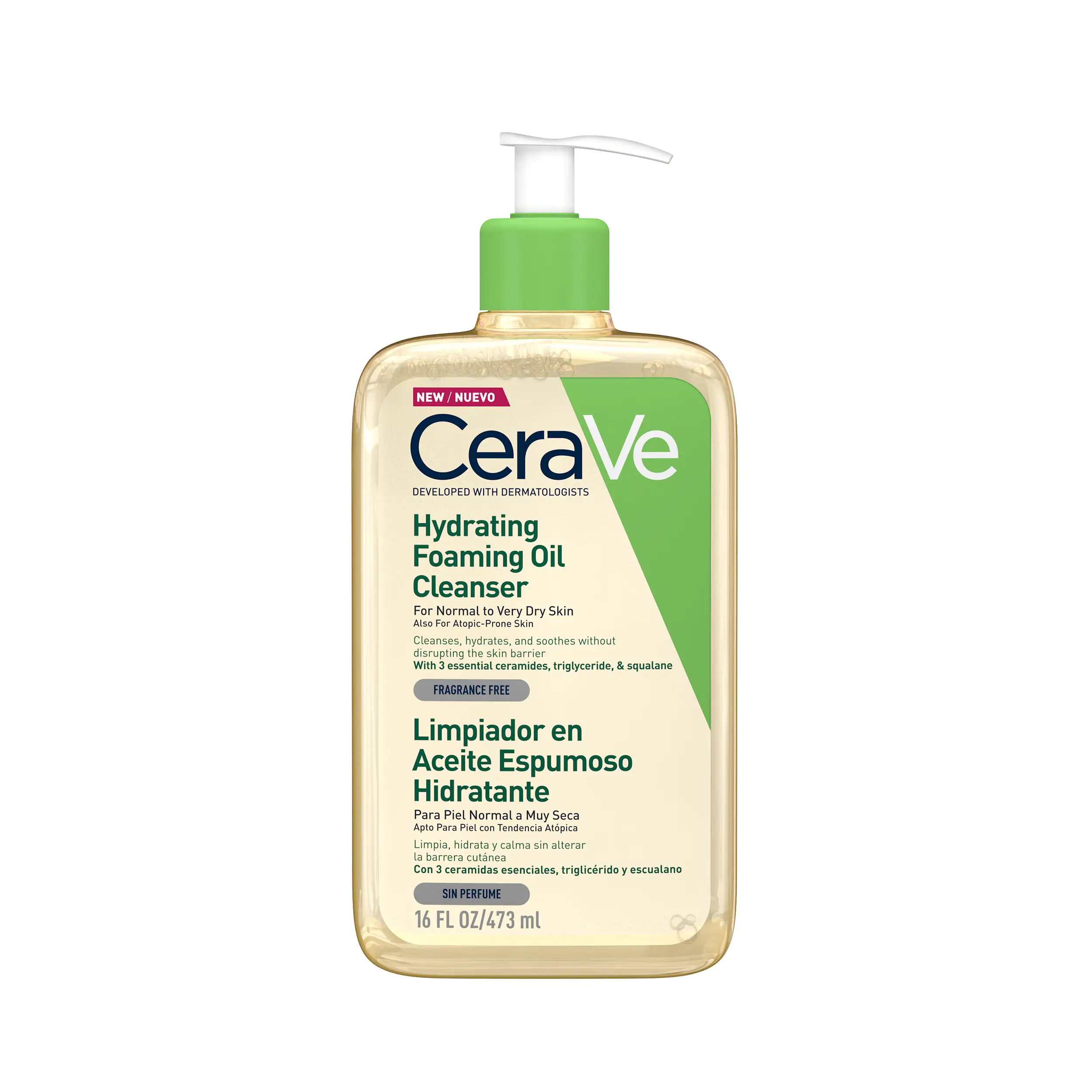 Cerave Hydrating Foaming Oil Cleanser